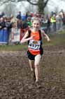 Kate Whiteoak during the under-15 girls McCain World Cross Country Trials and Inter Counties.